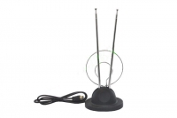 ANTENA INTERNA C/ BASE VHF/UHF/FM C/ CABO CRS-AN03 CAERUS         