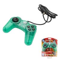 JOYSTICK P/PC SEMELHANTE PS2 VERDE ST-708U                        