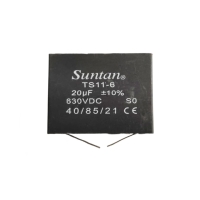 CAPACITOR DE PARTIDA P/ MOTOR 20UF 630VDC SUNTAN                  