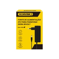 FONTE 21V 1A PARA PARAFUSADEIRA 5.5X2.5MM BOM-5591 BOMVINK        
