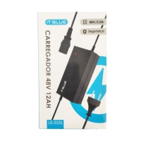 FONTE CARREGADOR 48V 2A PLUG TIPO ATX C/ COOLER LE-0191 IT-BLUE   