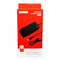 FONTE 24V 4A 5.5X2.1MM TIPO MESA MTT-2404 TOMATE                  