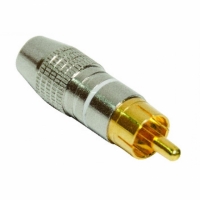 PLUG RCA PROFISSIONAL METAL PGRC0015 STORM BRANCO (PCT. 10PCS)    