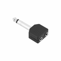 PLUG ADAPTADOR P10 STEREO PARA 2 JACK P2 MONO                     