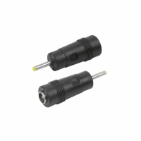 PLUG ADAPTADOR P4 5.5X2.1MM FEMEA P/ 2.5X0.7MM MACHO (PCT 10PCS)  