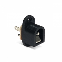 CONECTOR JACK P4 DC 5.5X2.5MM C/CHAVE FENOLITE                    