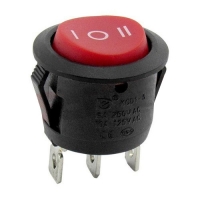 CHAVE GANGORRA KCD1-103-5 3 TERMINAIS 6A 250V/10A 125V REDONDA    