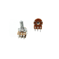 POTENCIOMETRO 1KB L15 18T 16MM ESTEREO S/ CHAVE S/ TRAVA ACEL     