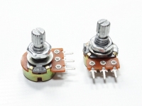 POTENCIOMETRO S/CHAVE 3K3 16MM LINEAR EIXO METAL                  