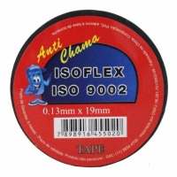 FITA ISOLANTE ISOFLEX ISO 9002 10 METROS PACOTE C/ 10 (ANTI-CHAMA)