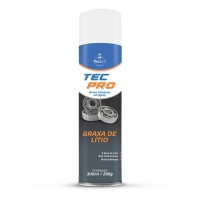 SPRAY GRAXA LITIO BRANCA 200G 300ML TECBRIL                       