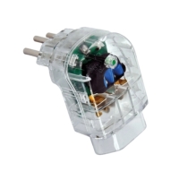 PROTETOR DE SURTO DPS 2P+T 20A 1 TOMADA ELGIN TRANSPARENTE        