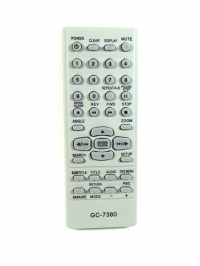 CONTROLE DVD LENOX SOUND GRAY GC 7380                             