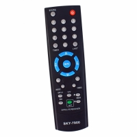 CONTROLE RECEPTOR VISIONTEC VT1000/2000 SLIM PRETO SKY-7900       