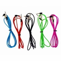 CABO P2 STEREO + P2 STEREO 90 GRAUS EMBORRACHADO 1,5MTS KAPBOM    