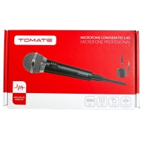 MICROFONE SEM FIO PROFISSIONAL 2.4GHZ MT-1201 TOMATE              
