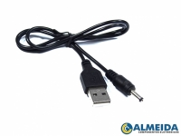 CABO USB PARA P4 3.5X1.35 MM (50CM) IT-BLUE                       