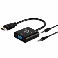 ADAPTADOR HDMI PARA VGA C/AUDIO CC-HVA60 EXBOM                    