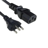 CABO DE FORCA ATX PP 3X0,75MM 1,80MTS LK-7601A LUATEK             