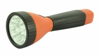 LANTERNA RECARREGAVEL  9 LEDS LARANJA (ALFACELL)                  