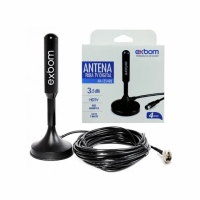 ANTENA INTERNA DIGITAL UHF/VHF 3.5DBI C/ IMA 4 MTS AN-13540B EXBOM