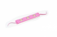 MODULO DE LED 5730 PINK COM LENTE BLIDADA (3 LED)                 