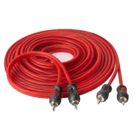 CABO 2RCA + 2RCA PROFISSIONAL 5 METROS CONDUTORES DE COBRE STORM  