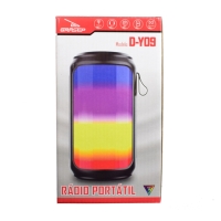 CAIXA DE SOM PORTATIL BLUETOOTH/FM/USB/SD 10W RMS D-Y09 GRASEP    