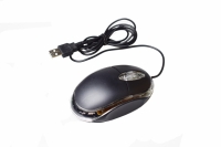 MOUSE OPTICO USB 1000DPI PRETO MS-9 EXBOM                         