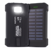 CARREGADOR PORTATIL POWER BANK SOLAR 8.000MAH LANT. PB-S80 EXBOM  