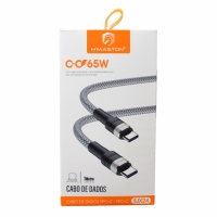 CABO USB-C TIPO C 65W 1 METRO SJX24 H-MASTON                      