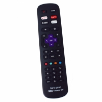 CONTROLE LCD AOC ROKU TV NETFLIX/GOOGLE PLAY/DAZN/DEEZER SKY-9091 