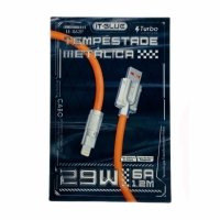 CABO USB LIGHTNING IOS TURBO 29W 6A 1,2 METROS LE-862P IT-BLUE    