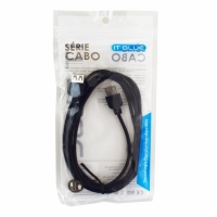 CABO USB EXTENSOR FEMEA PARA USB FEMEA 2 MTS LE-8031 IT-BLUE      