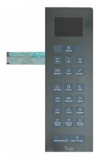 MEMBRANA MICROONDAS PANASONIC NNST674 ESPELHADA                   