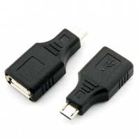 ADAPTADOR MICRO USB V8 PARA USB FEMEA OTG LE-04 LELONG            