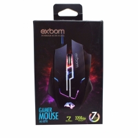 MOUSE OPTICO USB GAMER 800/1600/2400/3200DPI WARRIOR MS-G270 EXBOM