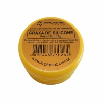 GRAXA DE SILICONE 10 GRAMAS IMPLASTEC                             