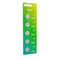 BATERIA LITHIUM CR1616 ELGIN (CARTELA 5 PCS)                      