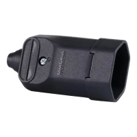 PLUGUE FEMEA 3 PINOS 20A TMD2-3 PRETO MARGIRIUS                   