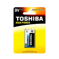 BATERIA 9V ALCALINA 6LR61GCP TOSHIBA                              