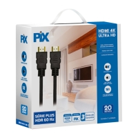 CABO HDMI 2.0 4K HDR 19P AWG26 20 METROS PIX                      
