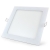 LUMINARIA LED EMBUTIR 12W 3500K BRANCO MORNO QUADRADA EXBOM       