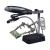 LUPA DE MESA C/ GARRA 2 LENTES AUXILIARES 5 LED LE-2073 IT-BLUE   
