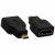 ADAPTADOR HDMI MICRO MACHO X HDMI FEMEA 180 GRAUS                 