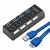 HUB USB 3.0 4 PORTAS ON/OFF C/ LED MST-003 TOMATE                 
