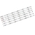 KIT BARRA DE LED SAMSUNG UN50TU8000G/TU7000G/UN50AU7700 6 BARRAS  