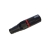 CONECTOR XLR CANON MACHO 3 POLOS C/ TRAVA CSR-1206BK CSR          