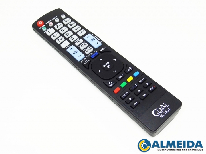 Componentes Eletrônicos Almeida - Controle Lcd Lg Smart Tv 42lw